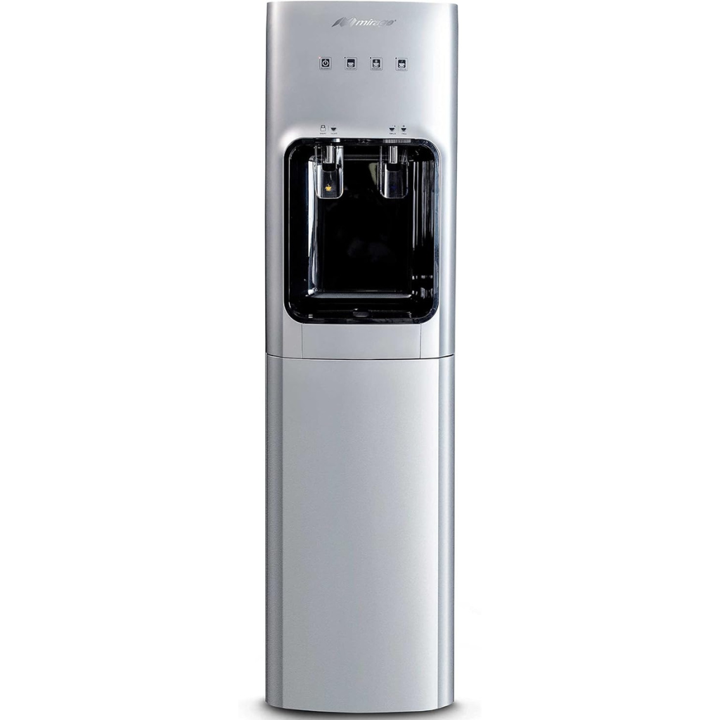 Enfriador De Agua Mirage Mod. Disx 30 MDD30HC Color Plata Garrafón Oculto