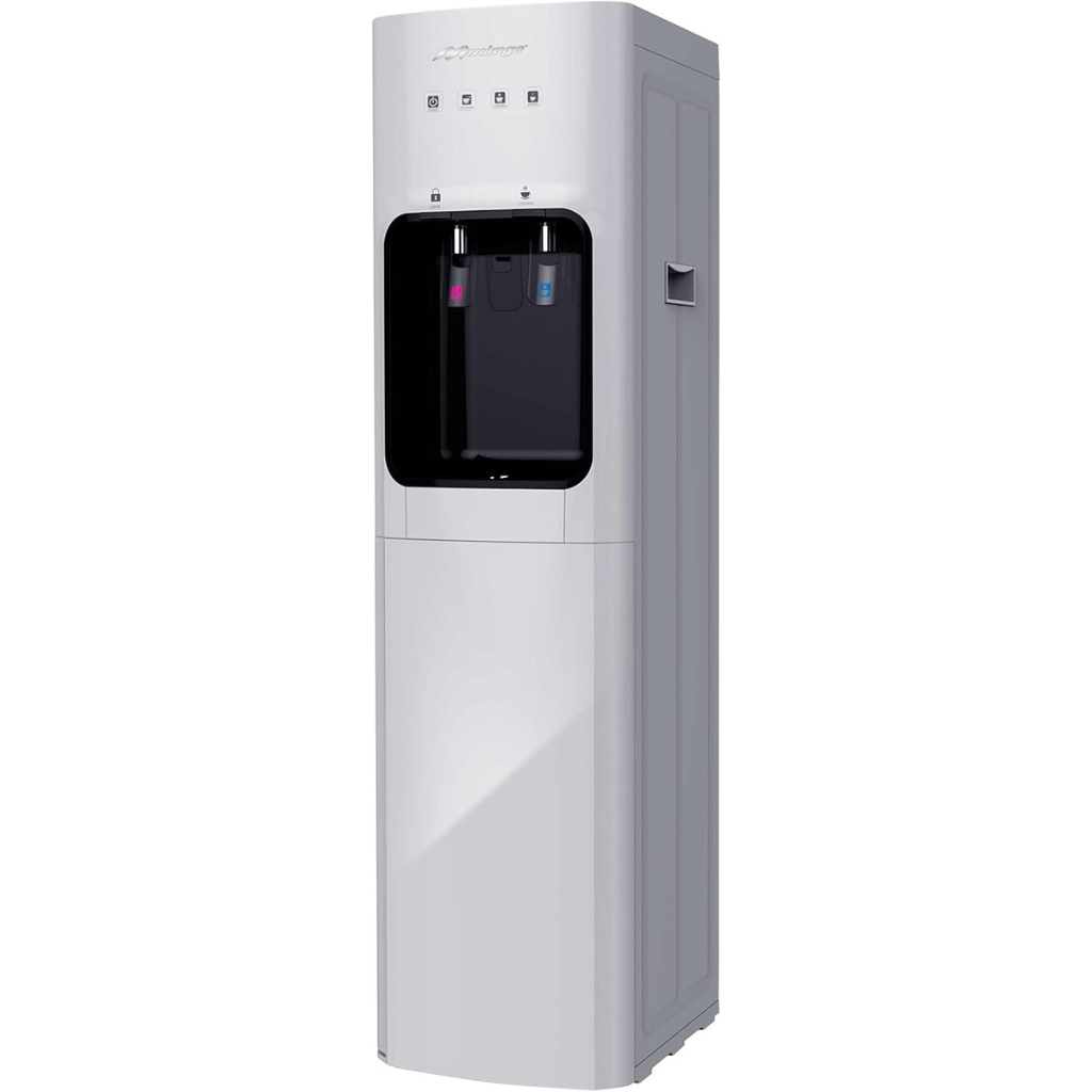 Enfriador De Agua Mirage Mod. Disx 30 MDD30HC Color Plata Garrafón Oculto