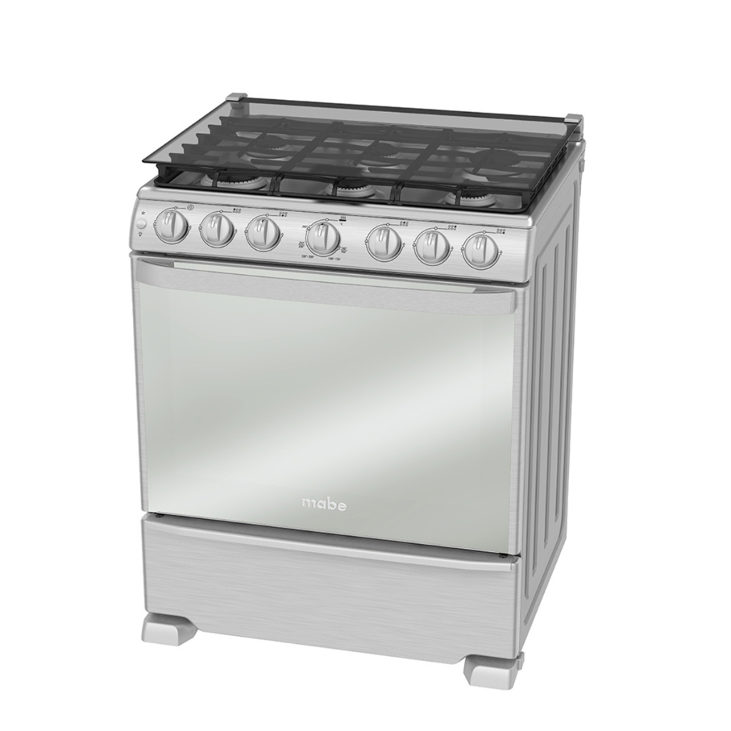 Estufa Mabe 30 Mod. Dem7673Cfix4 Color Silver Color Capelo