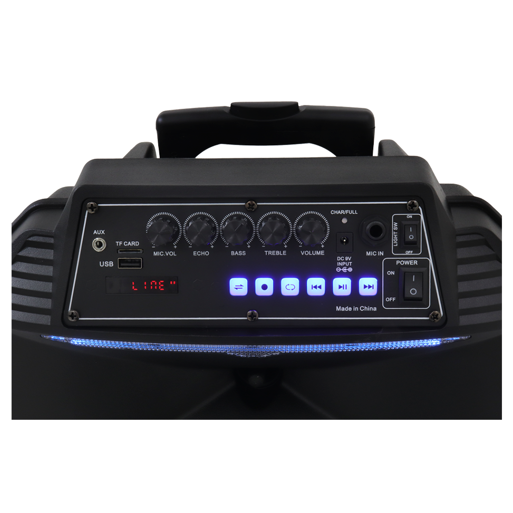 Bocina Dezibell Mod. Bdal12-1 12 12V/Bluetooth/Usb/Sd/Radio