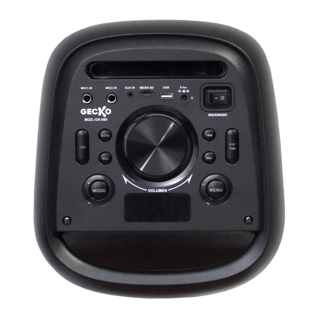 BOCINA GECKO GK-660 TWS/USB/FM C/NEGRO