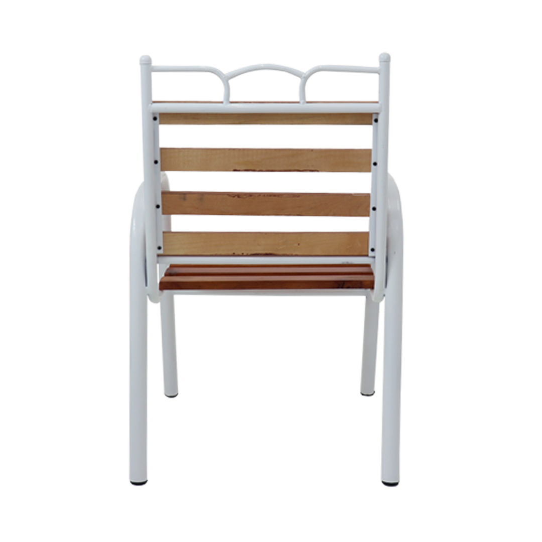 Banca Individual Tubacc Mod. Tubular Color Madera Natural /Tubo