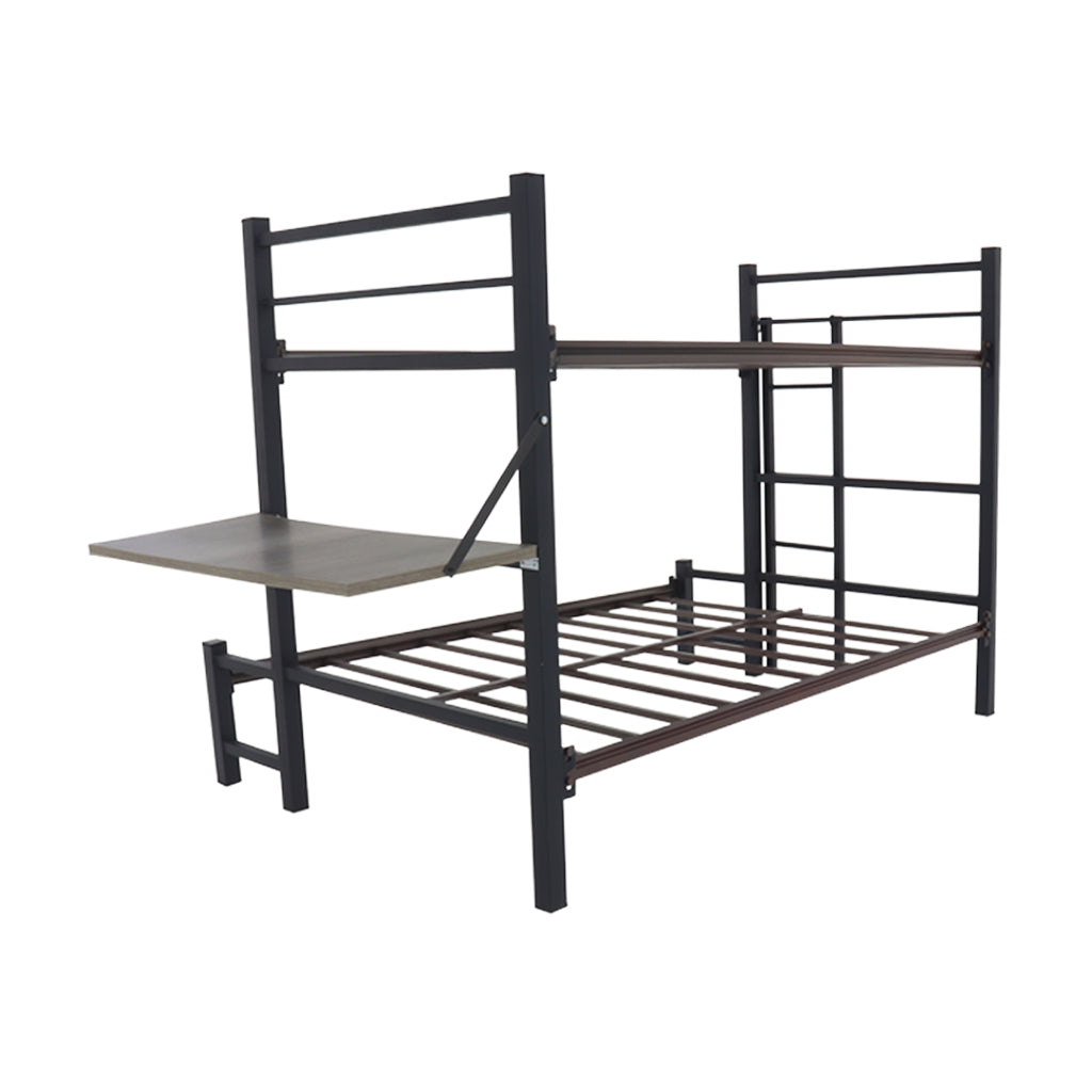 Cama Mixta Litera Boston Mod. Polonia Color Gris