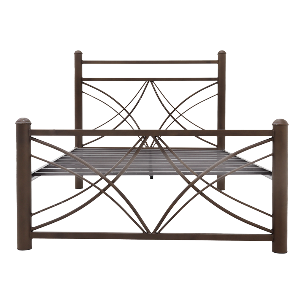Cama Matrimonial Boston Mod. Kenya Color Bronce