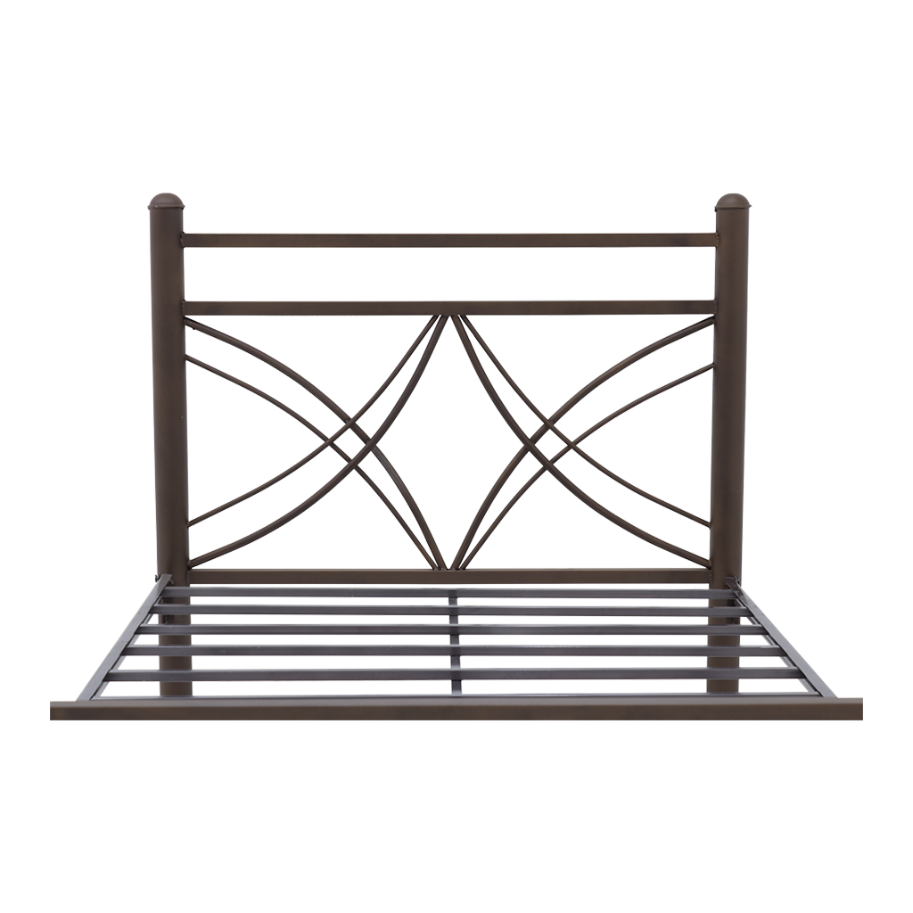 Cama Matrimonial Boston Mod. Kenya Color Bronce