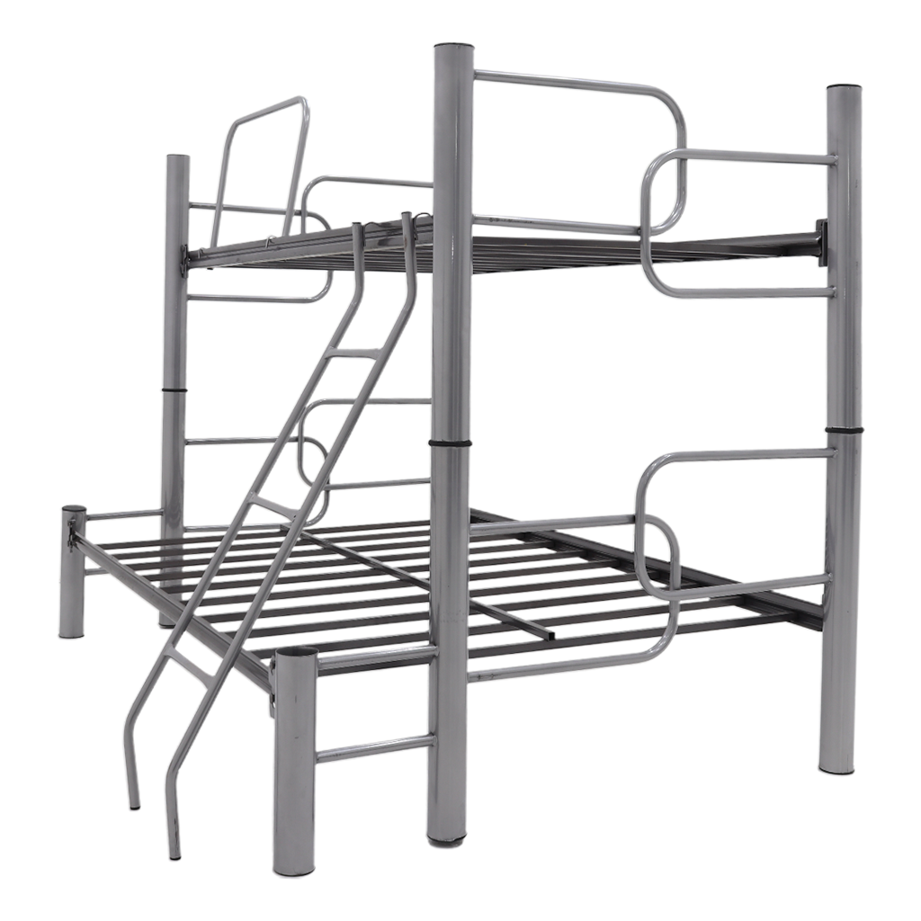 Cama Mixta Litera Boston Mod. Mallorca Color Gris