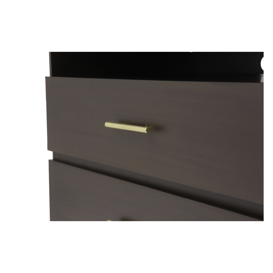 Cómoda Mcg Mod. Luxor Color Tabaco