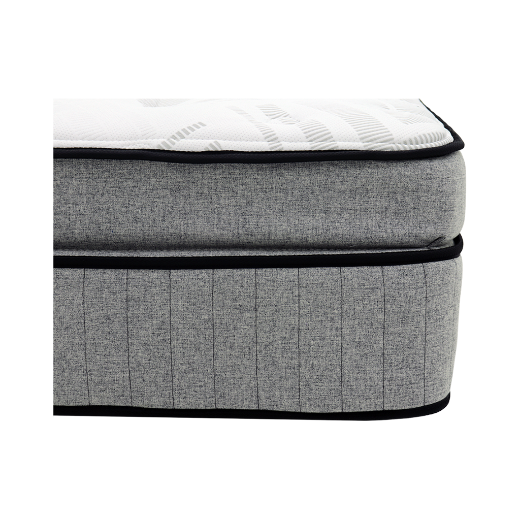 Colchón Matrimonial Restonic Mod. Harlow Color Gris