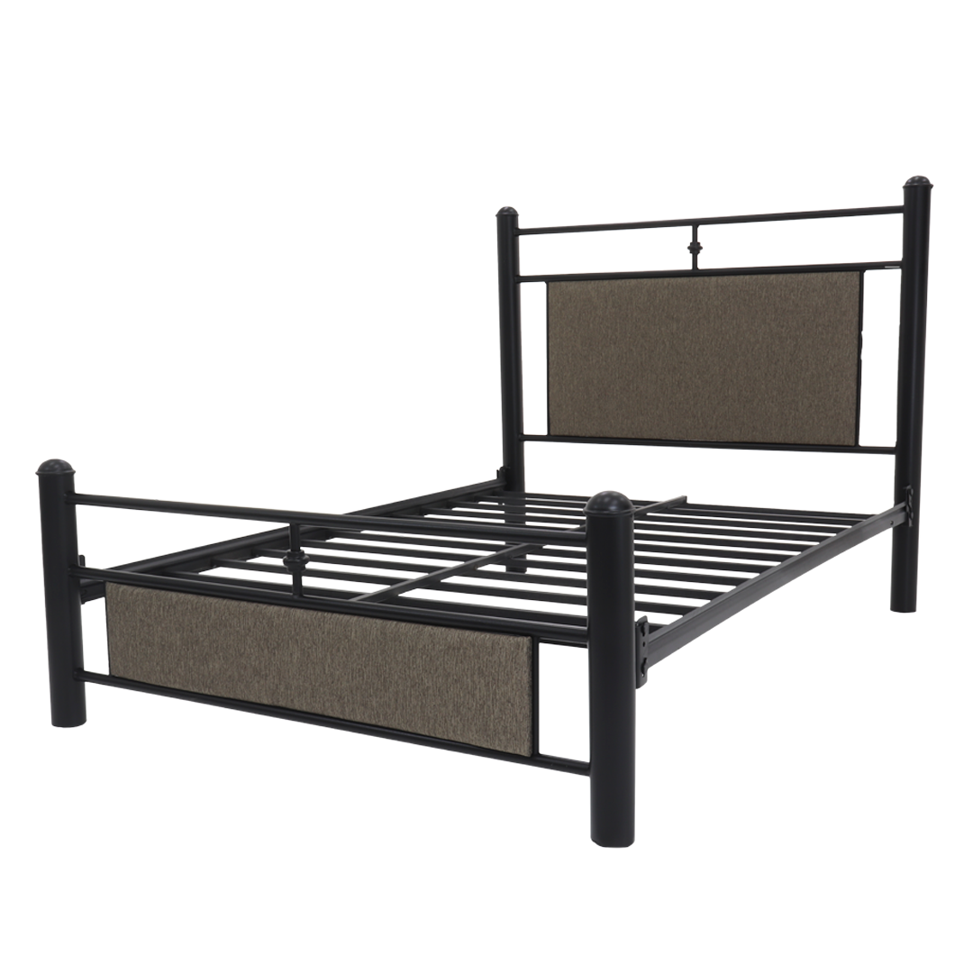 Cama Matrimonial La Tapatia Mod. Zaragoza Color Negro
