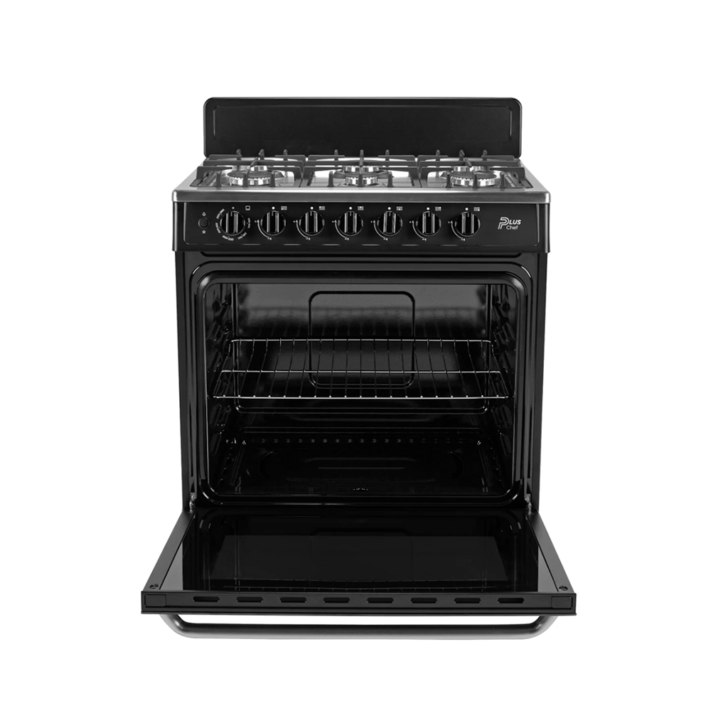 Estufa Midea 30" Mod Mgs30Fs1Beabb Color Negro