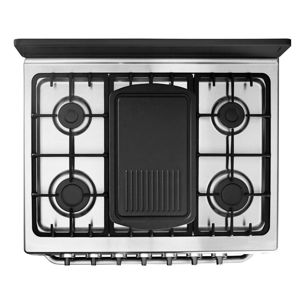 Estufa Midea 30" Mod Mgs30Fs1Beabb Color Negro