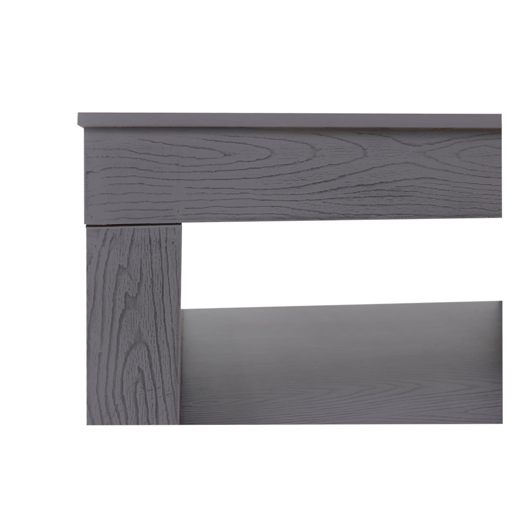 Mesa De Centro Mcg Mod. Rio Color Gris