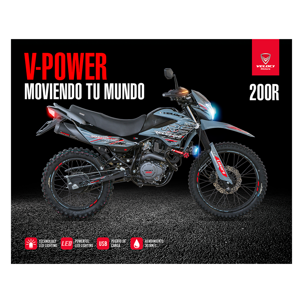 Motocicleta Veloci Mod. REVENGE DYNAMIK TECH