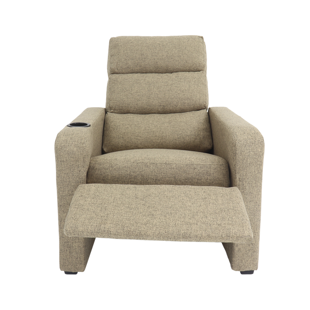 Sillón Reclinable Romo Mod. ORION Color Caramelo