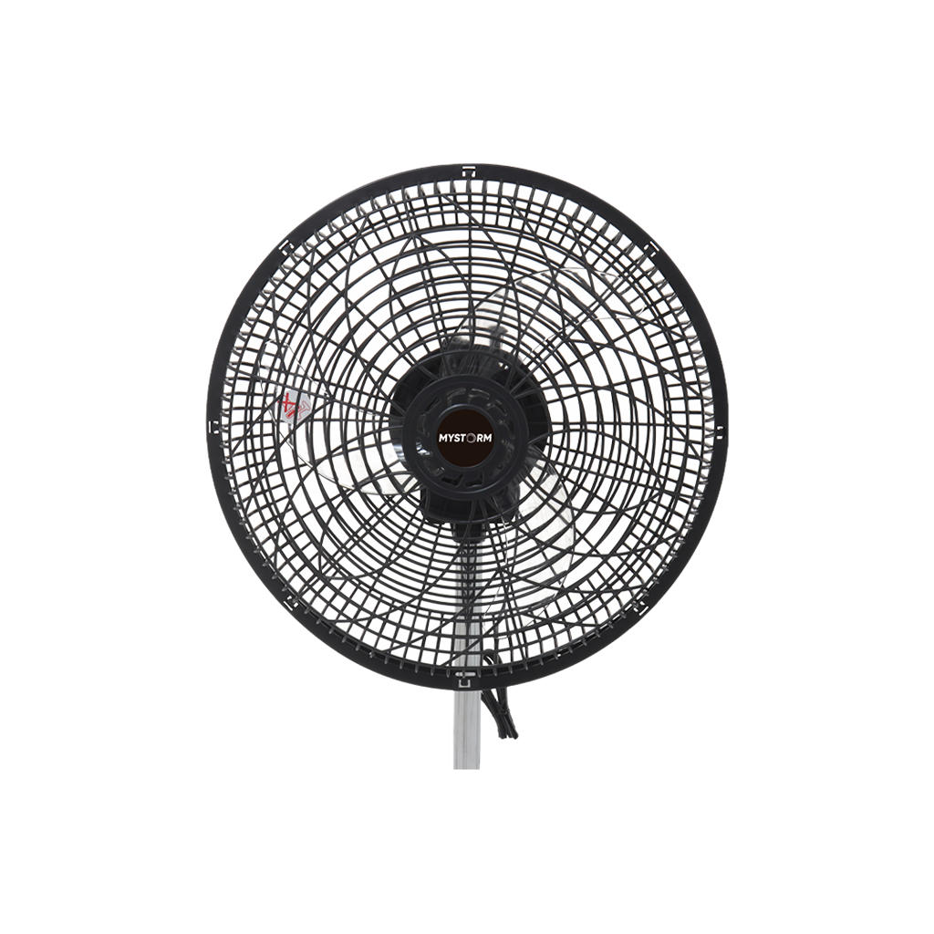 Ventilador Ped Mystorm Mod. Mys-1601B 16 Color Negro