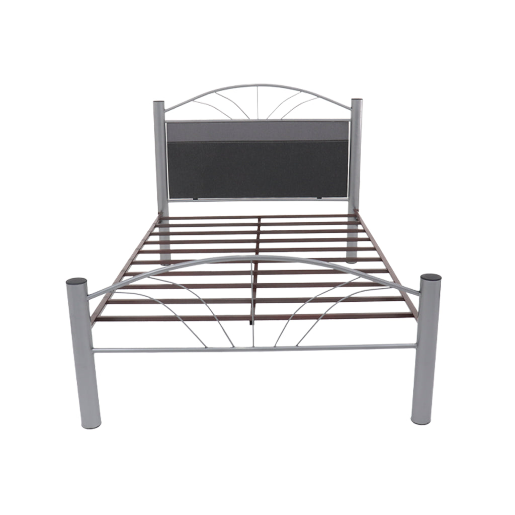 Cama Matrimonial Boston Mod. Florida Color Gris