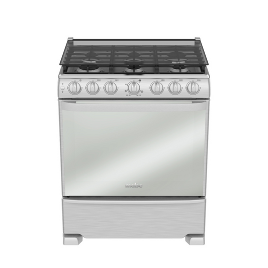 Estufa Mabe 30 Mod. Dem7673Cfix4 Color Silver Color Capelo