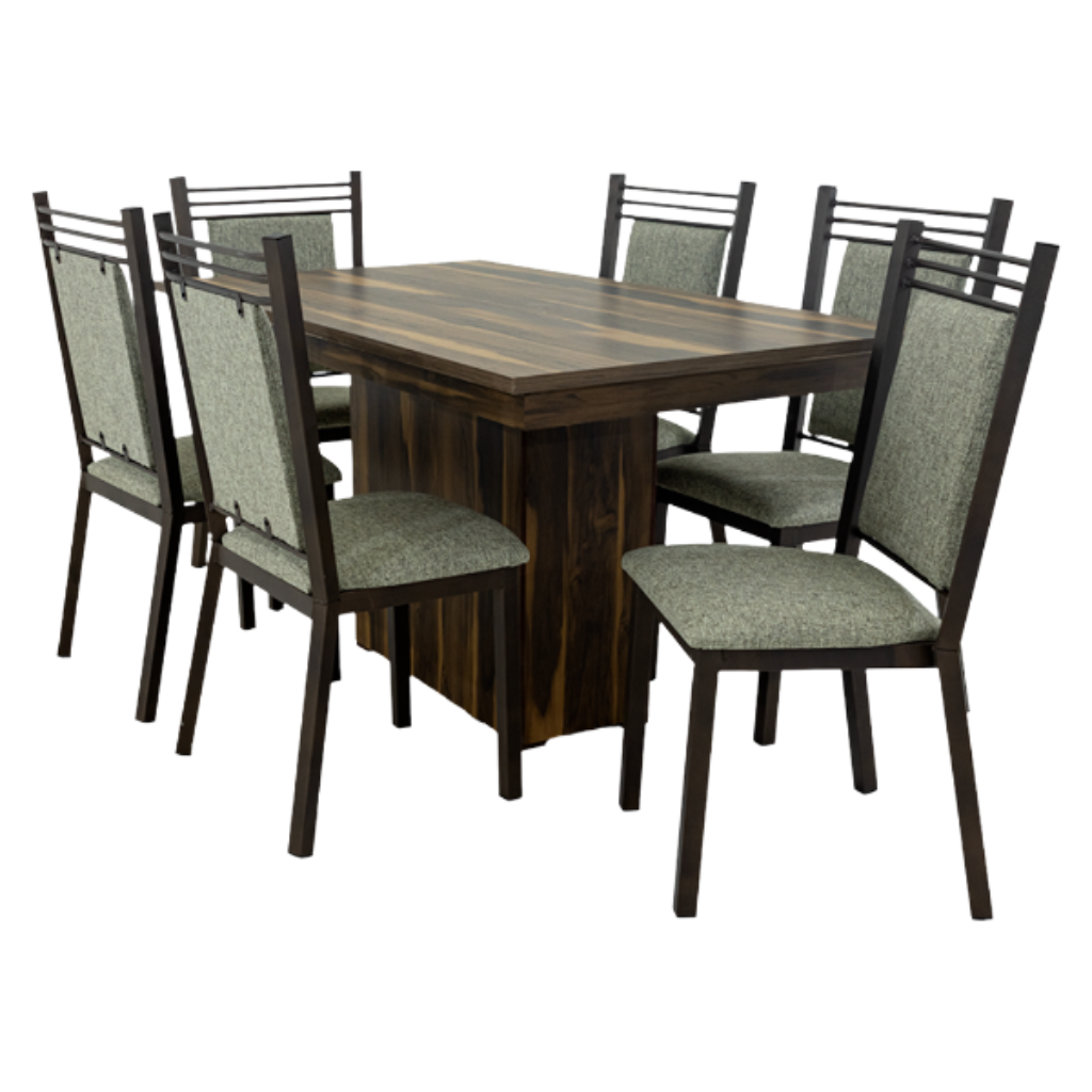 Antecomedor Boston Mod. TEXAS 7 Piezas Color Cobre