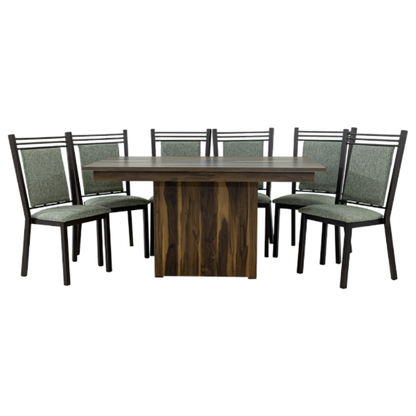 Antecomedor Boston Mod. TEXAS 7 Piezas Color Cobre