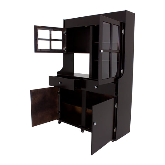 Alacena de Cocina LITZY Mod. NORUEGA Color Chocolate