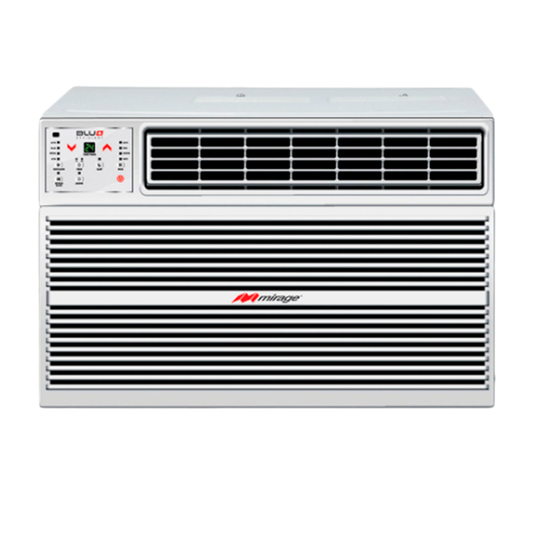 Aire Acondicionado Mirage 1 Tonelada Mod. Macc1221N Color 220 Blu Plus Blanco