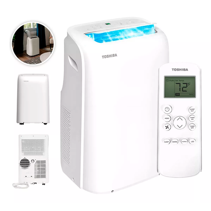 Aire Portátil Toshiba .85T Mod. Racpd1013Cwru 110 Reacondicionado