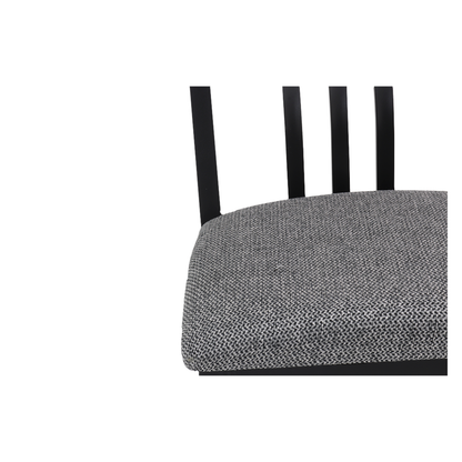 Antecomedor La Tapatia Mod. Qatar 7 Piezas Color Negro