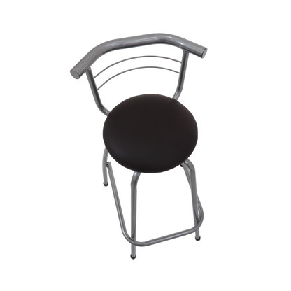 Banco Tubular Tubacc Mod. Canada Color Plata