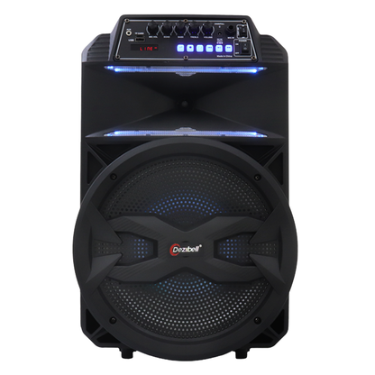 Bocina Dezibell Mod. Bdal12-1 12 12V/Bluetooth/Usb/Sd/Radio