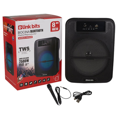 Bocina Link Bits Mod. Rfr245 8 Bt/Radio/Usb/Tws