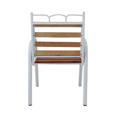 Banca Individualividual Tubacc Mod. Tubular Color Madera Natural /Tubo