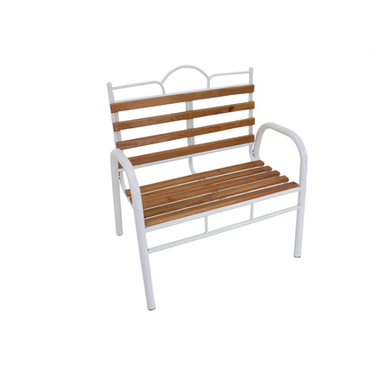 Banca Mediana Tubacc Mod. Tubular Color Madera Natural /Tubo