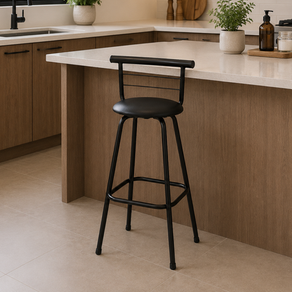 Banco Tubular Tubacc Mod. Canada Color Chocolate