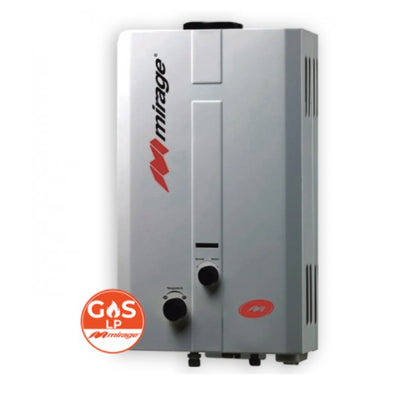 Calentador De Paso Mirage Mod. Mbf06Ed 6L Color Blanco
