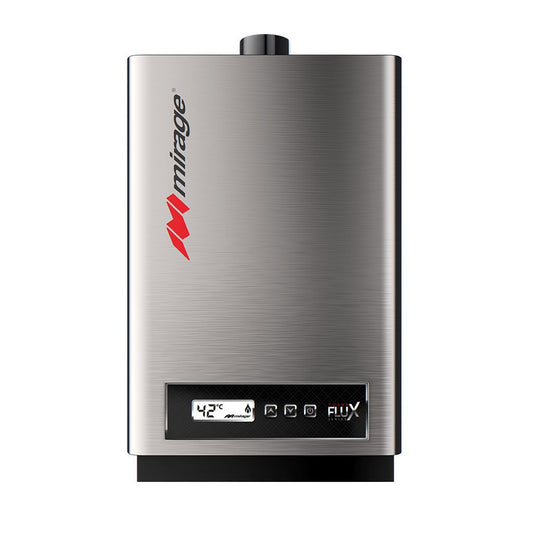 Calentador De Paso Mirage Mod. Mbf16Af 16L Color Plata