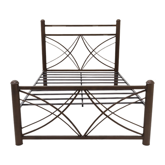 Cama Matrimonial Boston Mod. Kenya Color Bronce