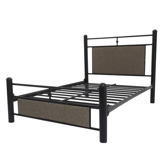 Cama Matrimonial La Tapatia Mod. Zaragoza Color Negro