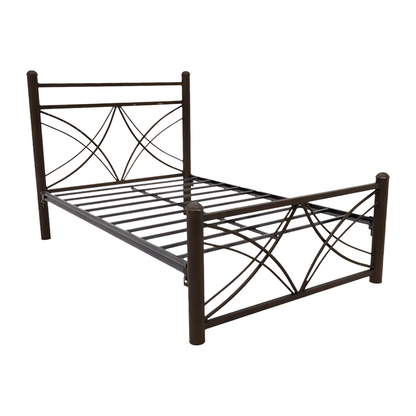 Cama Matrimonial Boston Mod. Kenya Color Bronce