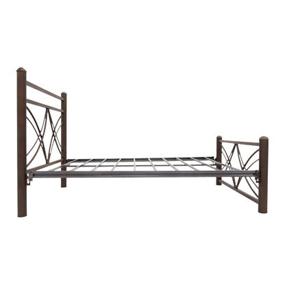 Cama Matrimonial Boston Mod. Kenya Color Bronce
