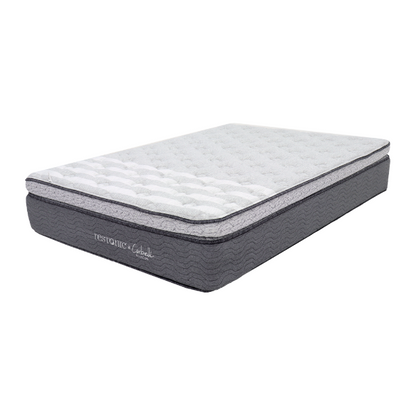 Colchón King Size Restonic Mod Corbelli Color Gris