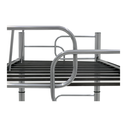 Cama Individual Litera Boston Mod. Mallorca Color Gris