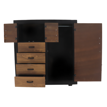 Cómoda Litzy Mod. Marietha Color Nogal