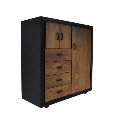 Cómoda Litzy Mod. Marietha Color Nogal