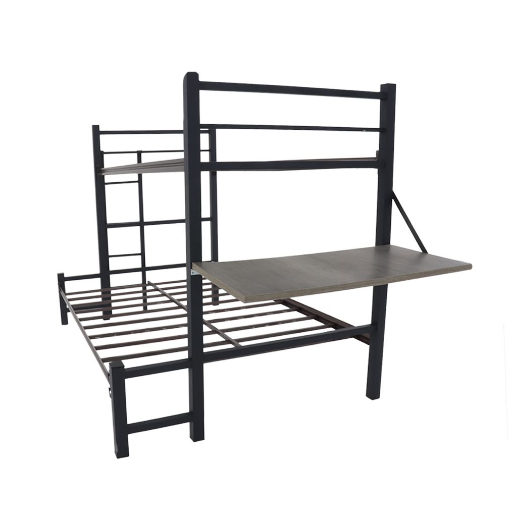 Cama Mixta Litera Boston Mod. Polonia Color Gris