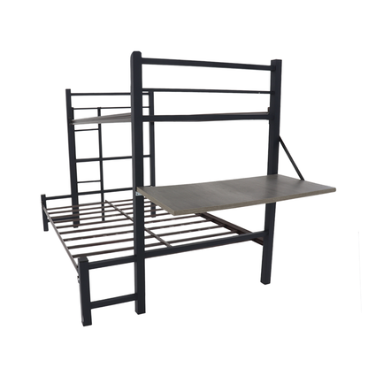 Cama Mixta Litera Boston Mod. Polonia Color Gris