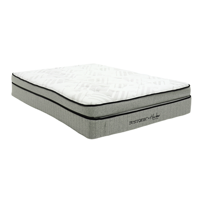 Colchón Matrimonial Restonic Mod. Harlow Color Gris