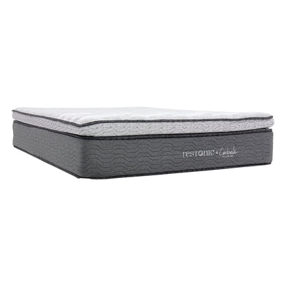 Colchón King Size Restonic Mod Corbelli Color Gris