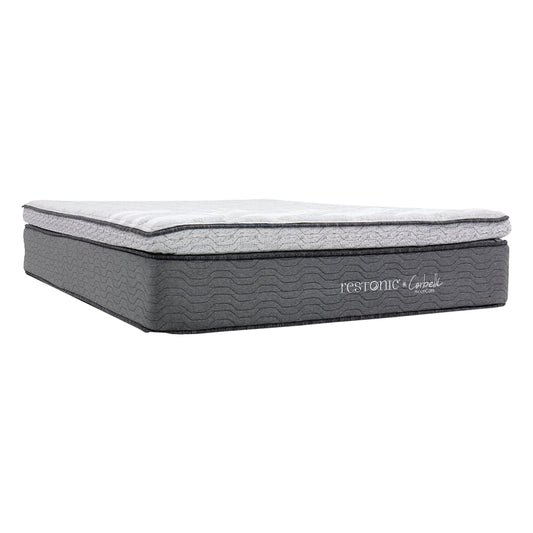 Colchón King Size Restonic Mod Corbelli Color Gris