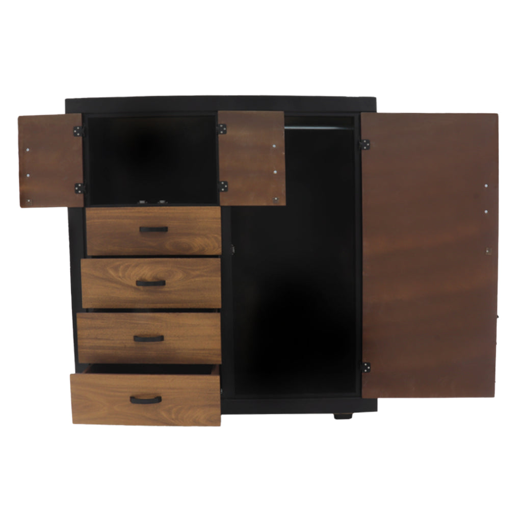 Cómoda Litzy Mod. Marietha Color Nogal