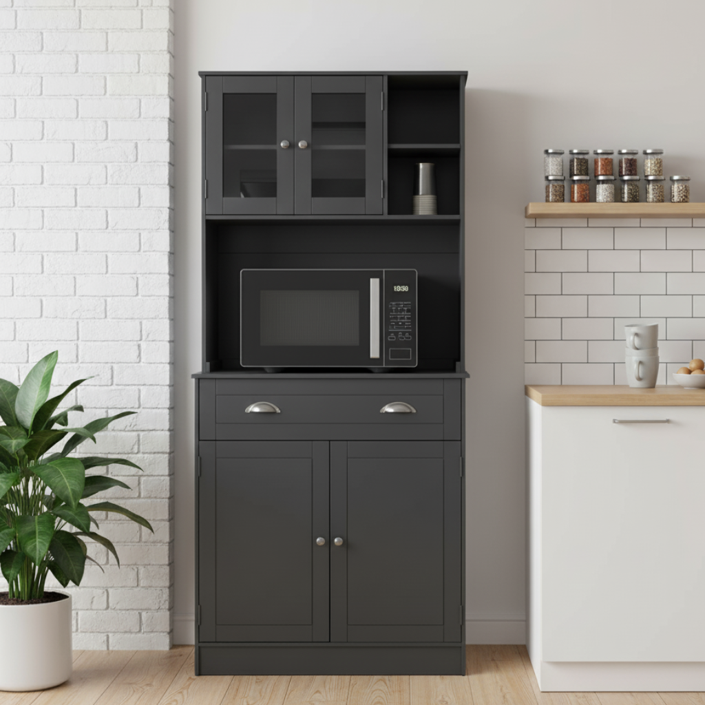 Despensero Mcg Mod. Madrid Color Gris